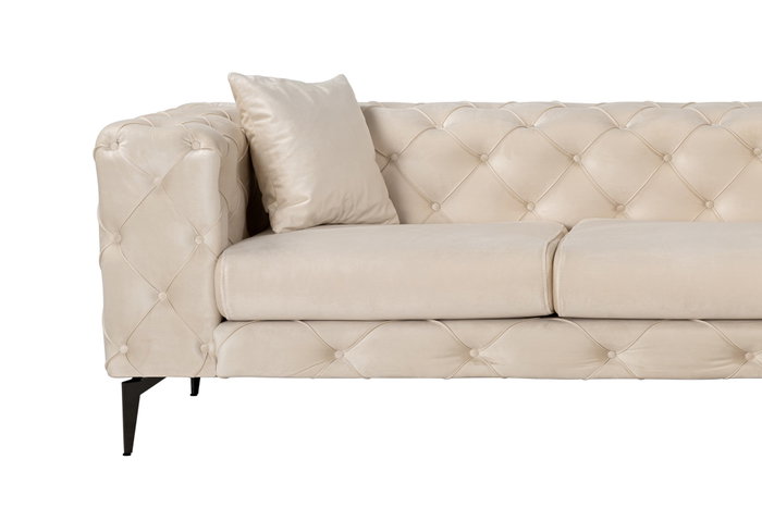 Atelier Del Sofa Como Eco Right - Beige, Black Atelier Del Sofa Como Eco Right - Beige, Black